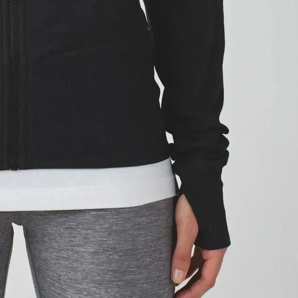 Lululemon In Flux Black Reversible Athletic Jacket - Picture 4 of 15